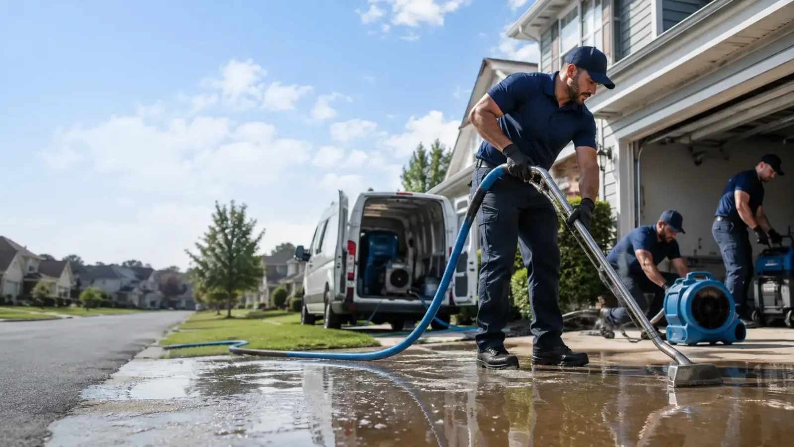 Flood Damage Restoration in Lewis, IN